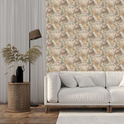Papier peint Vinyle Intissé GoodHome Dioman beige