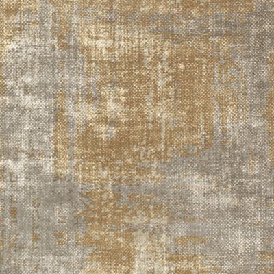 Papier peint Vinyle Intissé GoodHome Giana gris clair et ocre