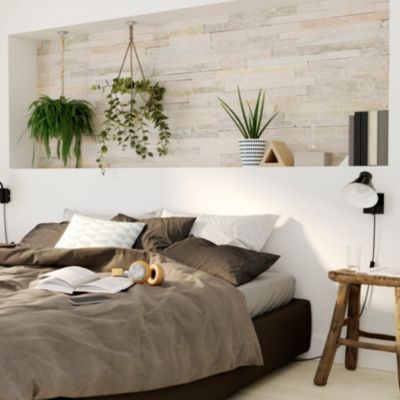 Papier peint vinyle intissé GoodHome Gismon coloris naturel
