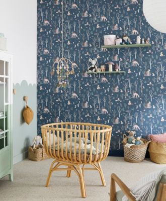 Papier peint Vinyle Intissé GoodHome Iris gris