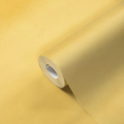 Papier peint Vinyle Intissé GoodHome Izier ocre