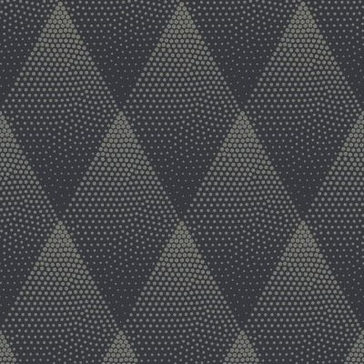 Papier peint Vinyle Intissé GoodHome Mahit noir et or