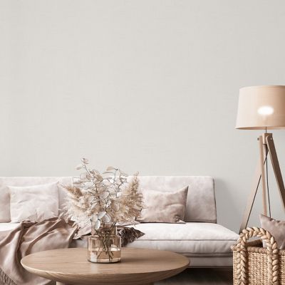 Papier peint Vinyle Intissé GoodHome Moivre beige clair