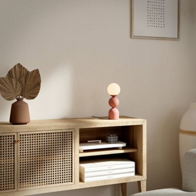 Papier peint Vinyle Intissé GoodHome Moivre beige clair