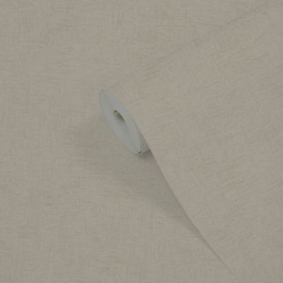 Papier peint Vinyle Intissé GoodHome Moivre Taupe
