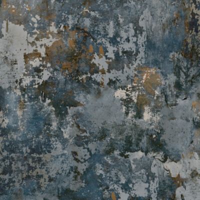 Papier peint Vinyle Intissé GoodHome Nivosa ble marine