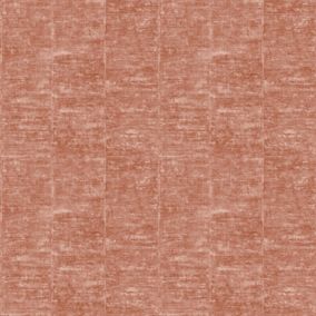 Papier peint Vinyle intissé GoodHome Quapaw terracotta l.53 x H.1000 cm
