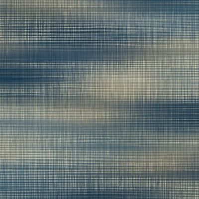Papier peint Vinyle intissé GoodHome Soboba bleu l.53 x H.1000 cm
