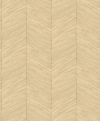 Papier peint vinyle intissé imitation chevron L.1001 x l.53 cm, Marburg Galesano