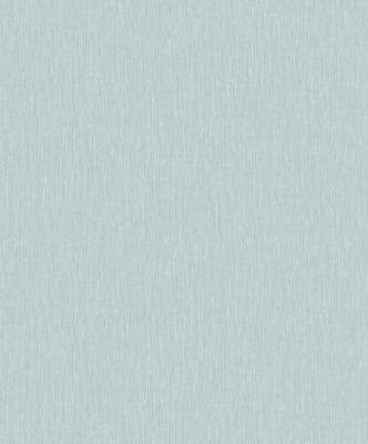 Papier peint vinyle intissé Les aventures latte uni bleu turquoise L.1005 x l.53cm Lutèce