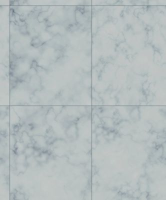 Papier peint vinyle intissé Reality Iv Lutece mat et satiné carrelage, effet marbre bleu ardoise l.1005 x l.53 cm