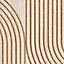 Papier peint vinyle intissé Reality Iv Lutece mat et satiné effet bois, cerclé marron, bois, beige l.1005 x l.53 cm