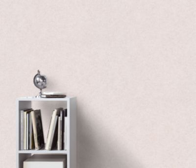 Papier peint vinyle intissé uni beige crème L.1005 x l.53cm, Erismann Flair