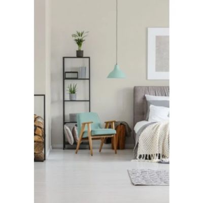 Papier peint vinyle intissé uni beige ivoire mat L.1005 x l. 53 cm As Creation Around