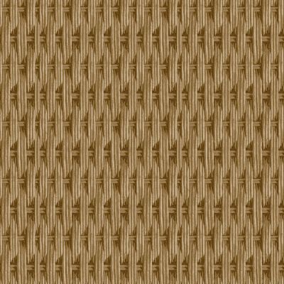 Papier peint vinyle intissé Villa Rosalie Lutece mat et satiné trompe l'œil paille beige, beige doré l.1005 x l.53 cm