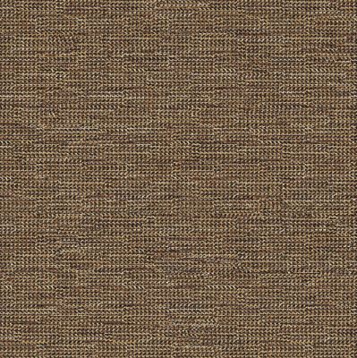 Papier peint vinyle intissé Villa Rosalie Lutece mat et satiné trompe l'œil tissu ocre, jaune, marron l.1005 x l.53 cm
