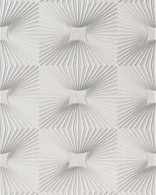 Papier peint vinyle mur et plafond EDEM 115-00 aspect lambris blanc