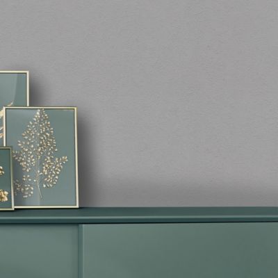 Papier peint vinyle sur intissé GoodHome Malmy gris anthracite Castorama