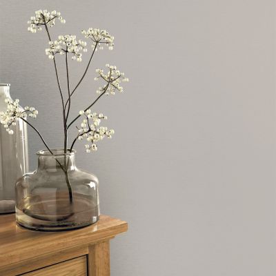 Papier peint vinyle sur intissé GoodHome Arceau gris