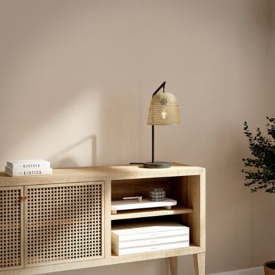 Papier peint vinyle sur intissé GoodHome  Aune taupe
