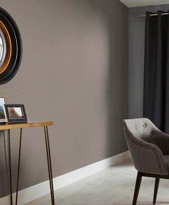 Papier peint vinyle sur intissé GoodHome Ficus noir