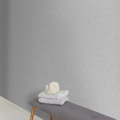 Papier peint vinyle sur intissé GoodHome  Lancon gris