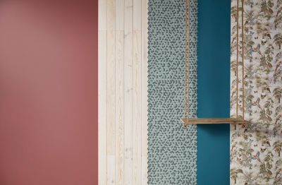 Papier peint vinyle sur intissé GoodHome Lipia multicolore