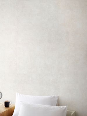 Papier peint vinyle sur intissé GoodHome  Sarry blanc cassé