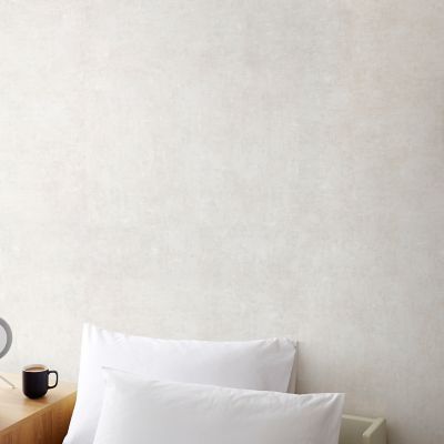 Papier peint vinyle sur intissé GoodHome  Sarry blanc cassé