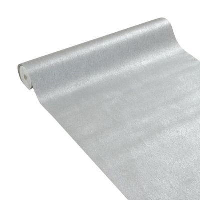 Papier peint vinyle sur intissé Rasch Fourrure uni alu