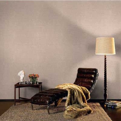 Papier peint vinyle sur intissé Rasch Peau Autruche taupe