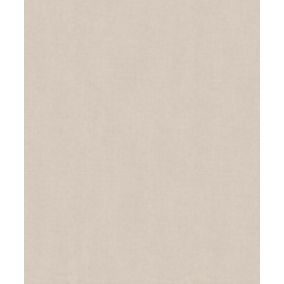 Papier peint vinyle sur intissé Ugepa textile tweed beige