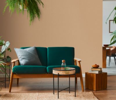 Papier peint vinyle sur intissé uni casual brun marron L.1005 x l.53cm Erismann