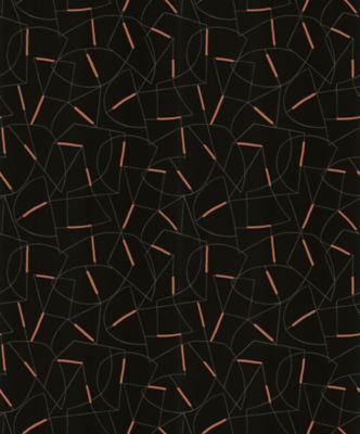 Papier vinyle sur intissé GoodHome Schiele noir
