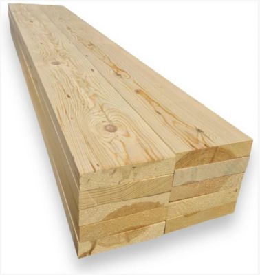 Paquet de 30 planches en bois de pin sylvestre 25x150x2240 mm