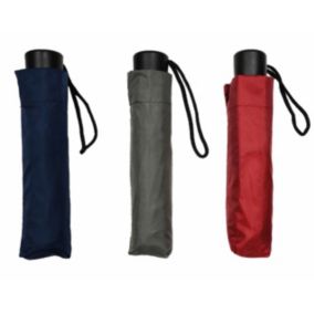 Parapluie mini ouverture manuelle - coloris aléatoires