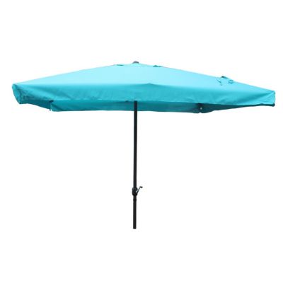 Parasol bleu carré 295 x 295 m degrés PALERME