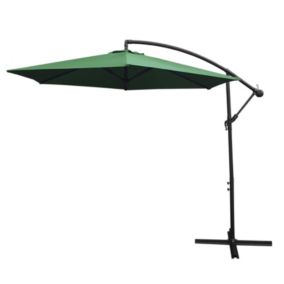 Parasol Cantilever Vert 3m x 3m x 2.5m