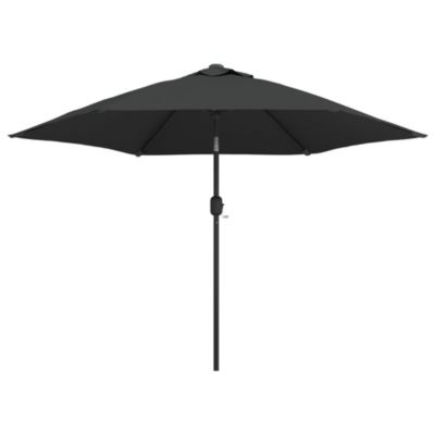 Parasol d'exterieur avec led et mât Helloshop26