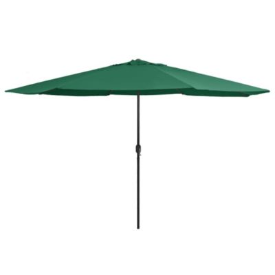 Parasol d'exterieur avec mât en metal metal metal Helloshop26