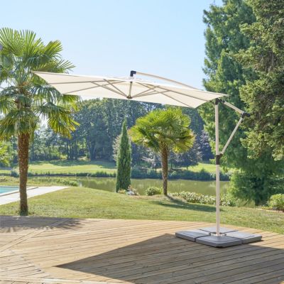 HESPERIDÉ suncobran podesivi Manoa 2,5x2,5m bordo