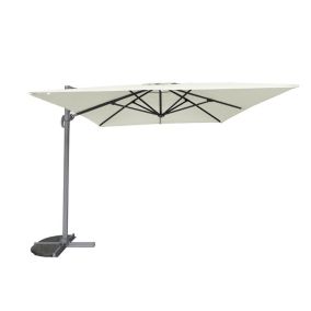 Parasol déporté écru 4x3 m Mercuria