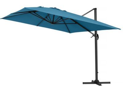 Parasol déporté "Sun 4"  3 x 4 m  Bleu