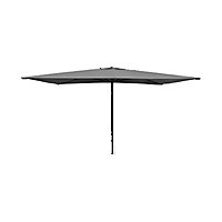 Parasol de balcon Couleurs du Monde Léo gris 300 x 150 cm
