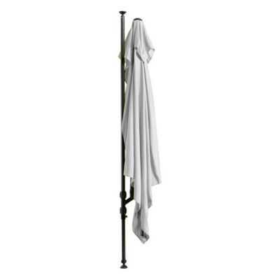 Parasol de balcon Couleurs du Monde Léo gris 300 x 150 cm