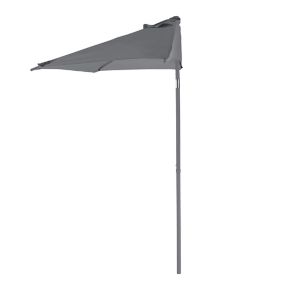 Parasol de balcon GoodHome Carambole gris