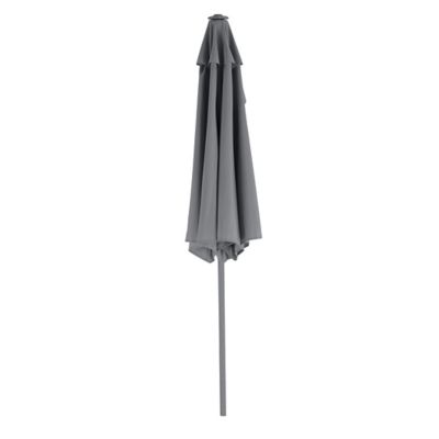 Parasol de balcon GoodHome Carambole gris