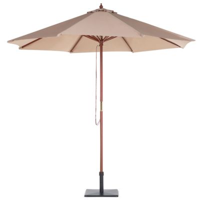 Parasol de jardin 270 cm TOSCANA Beige sable