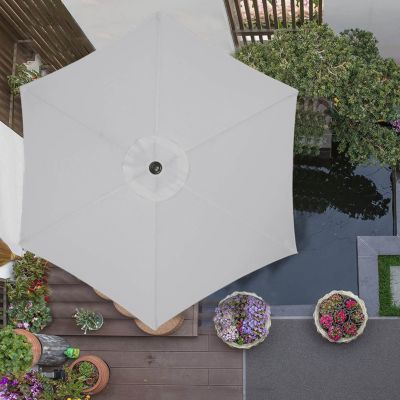 Parasol de jardin avec fonction d'inclinaison 250 cm
