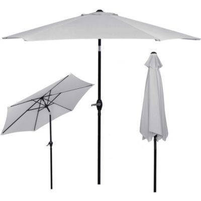Parasol de jardin avec fonction d'inclinaison 250 cm